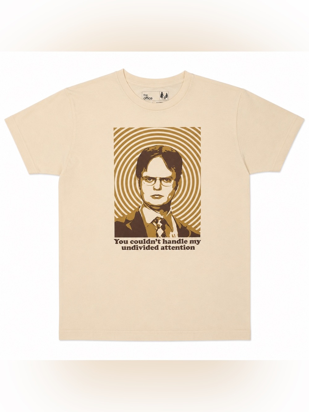 The Office Dwight Schrute “Undivided Attention” Graphic Tee Size Large